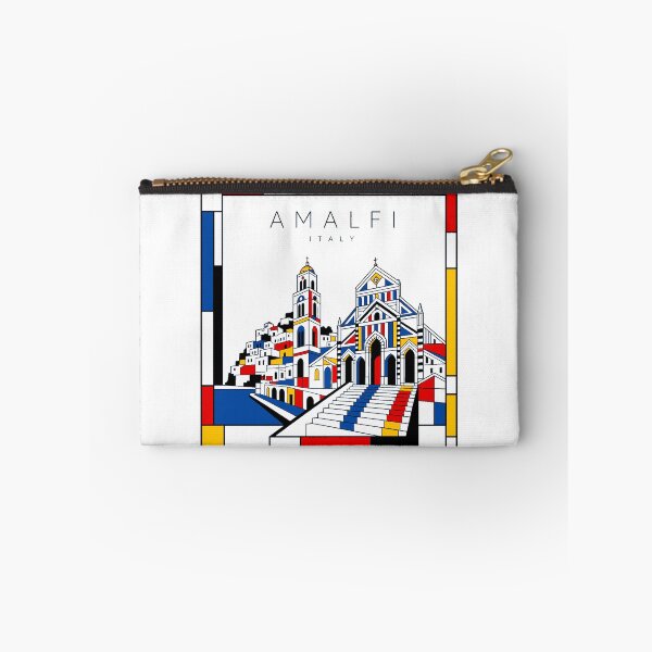 Item preview, Amalfi Mondrian style poster 3D designed and sold by CMYKStudio.
