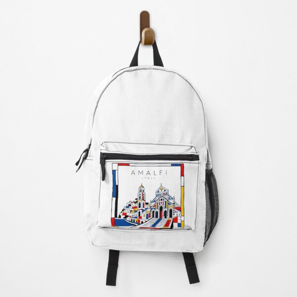 Item preview, Amalfi Mondrian style poster 3D designed and sold by CMYKStudio.