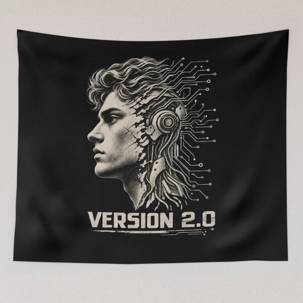 Item preview, Ai Technology Futuristic Robot Tech Graphic designed and sold by TEEJAMBOREE.