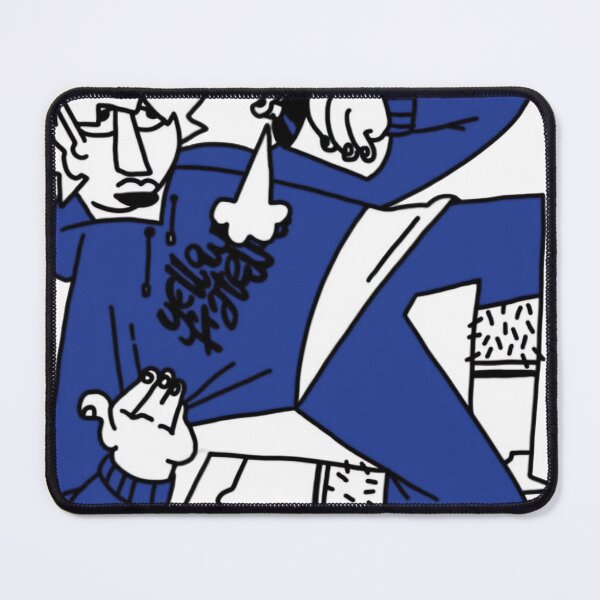 Item preview, Graffiti Artist Line Art - Blue designed and sold by Unique personality⭐⭐⭐⭐⭐.