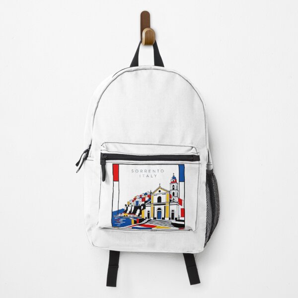 Item preview, Sorrento Mondrian style poster 3D designed and sold by CMYKStudio.