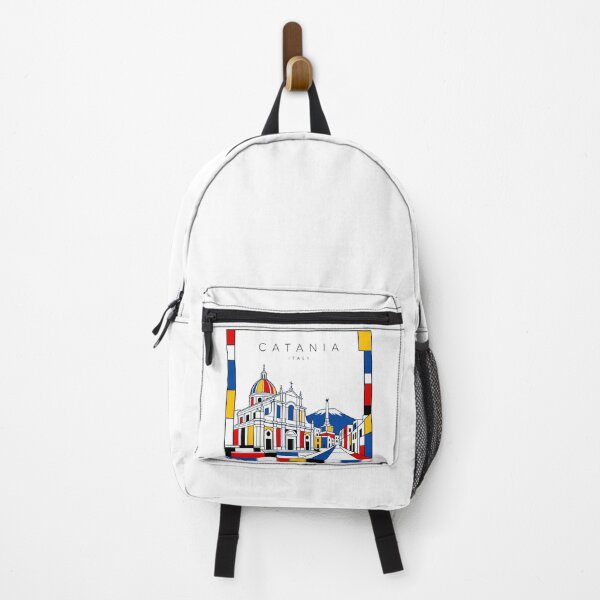 Item preview, Catania Mondrian style poster 3D designed and sold by CMYKStudio.
