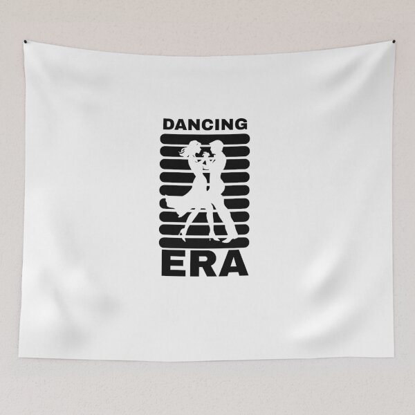 Item preview, Dancing Era Black Pattern designed and sold by Konvero.