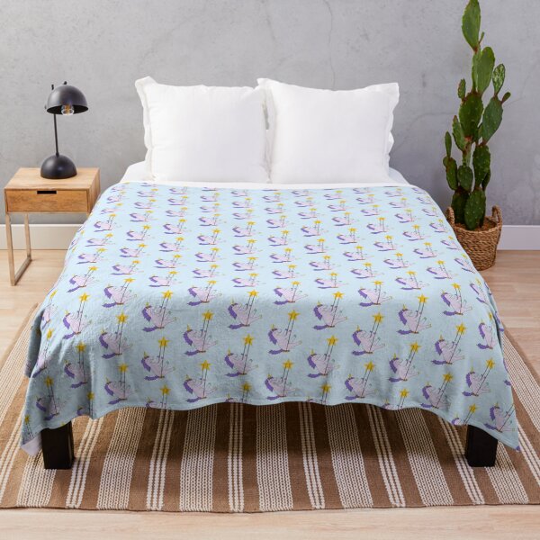 Item preview, Happy Unicorn Swinging on a Star Die Cut designed and sold by JoyousArt4u.