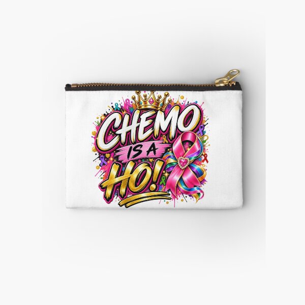 Item preview, Chemo Is A Ho, Cancer Warrior Design, Pink Ribbon Empowerment Quote designed and sold by WHDProduction45.