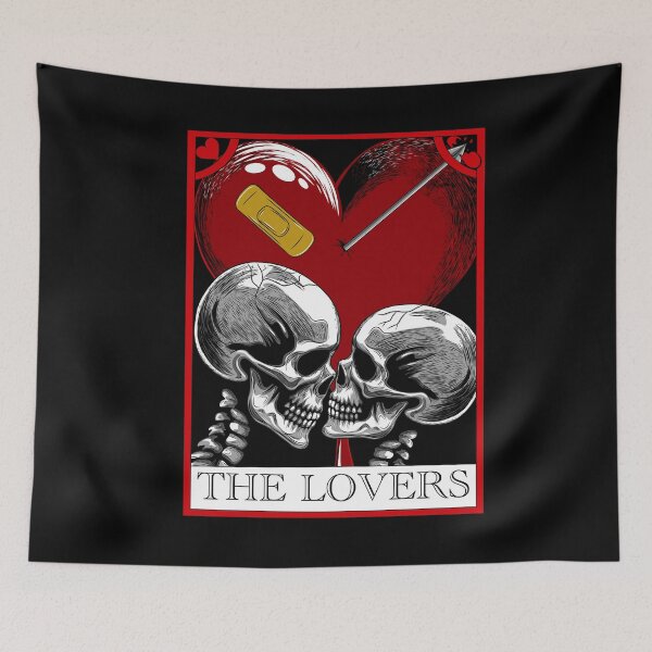 Item preview, The Lovers Tarot Card  designed and sold by CasualAfterlife.