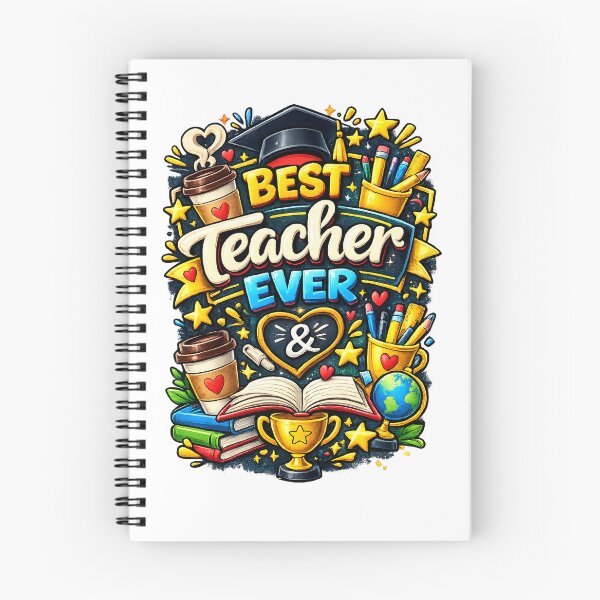 Item preview,  Best Teacher Ever Colorful Teacher Appreciation Typography Design designed and sold by ismai6.