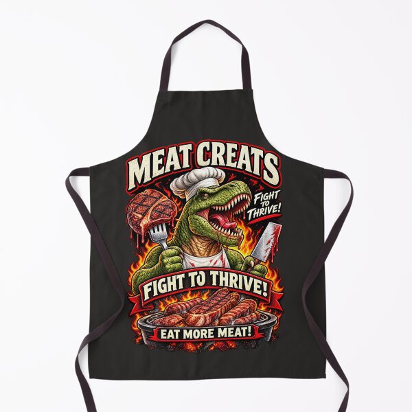 Item preview, DINOSAURE MEAT CREATS FIGHT TO THRIVE designed and sold by CarnivoreGifts.