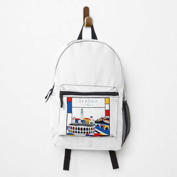 Item preview, Verona Mondrian style poster 3D designed and sold by CMYKStudio.