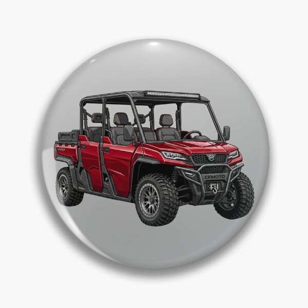Item preview, CFMOTO UForce 1000 XL Red Crew Cab Off-Road UTV Graphic designed and sold by Motorline44.