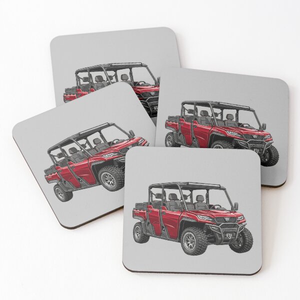 Item preview, CFMOTO UForce 1000 XL Red Crew Cab Off-Road UTV Graphic designed and sold by Motorline44.