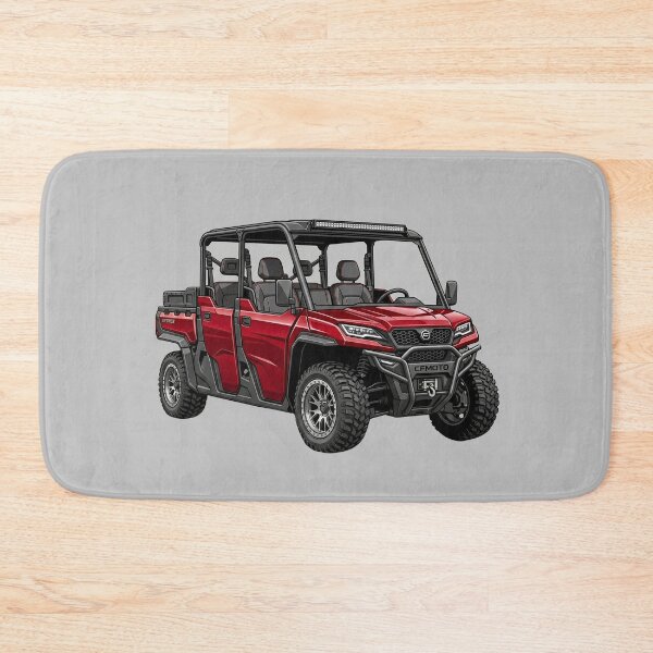 Item preview, CFMOTO UForce 1000 XL Red Crew Cab Off-Road UTV Graphic designed and sold by Motorline44.