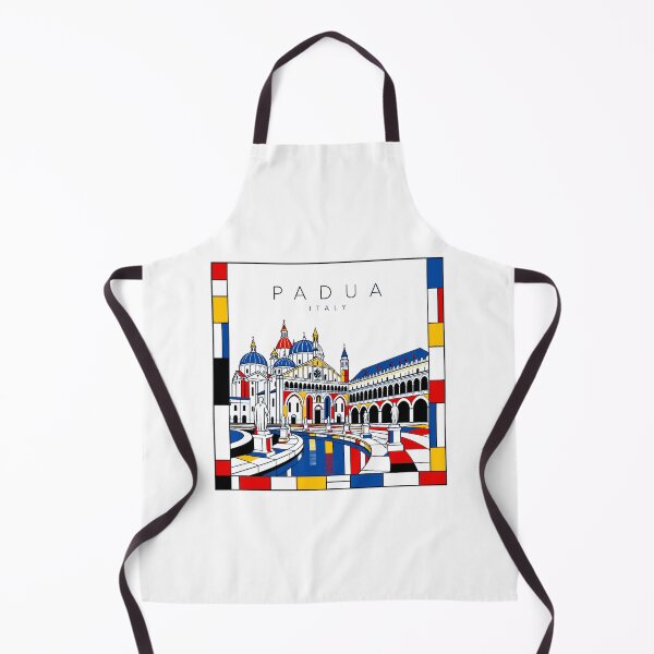 Item preview, Padua Mondrian style poster 3D designed and sold by CMYKStudio.