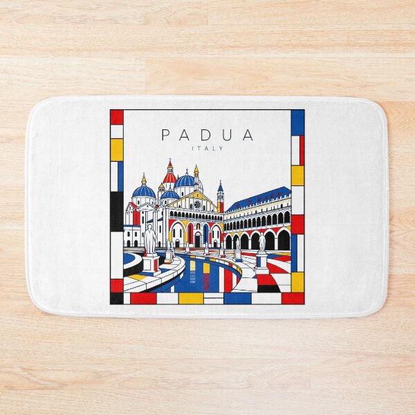 Item preview, Padua Mondrian style poster 3D designed and sold by CMYKStudio.