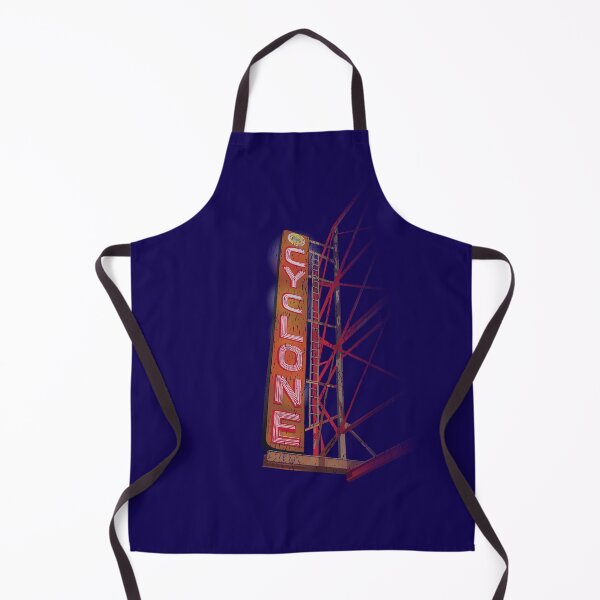 Item preview, Vintage Coney Island Cyclone Sign - Classic Brooklyn Roller Coaster Art designed and sold by walkaroundwear.