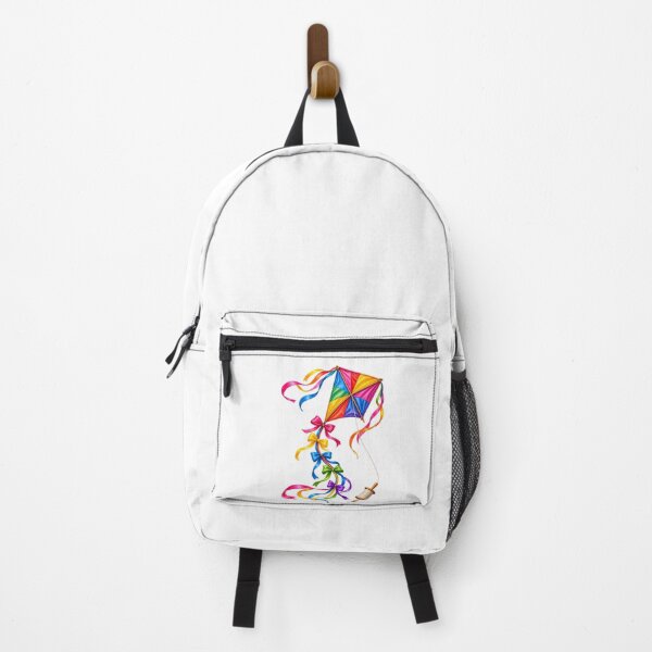 Item preview, Colorful Rainbow Kite with Ribbons designed and sold by TinyWeird.