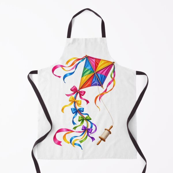 Item preview, Colorful Rainbow Kite with Ribbons designed and sold by TinyWeird.