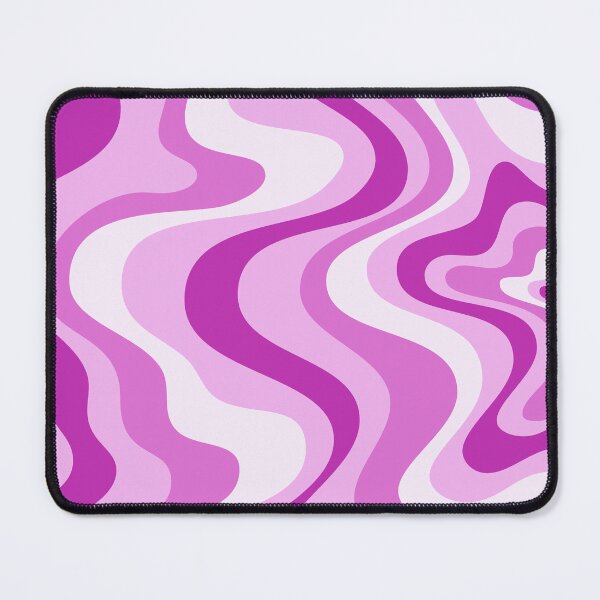 Item preview, Liquid Swirl Retro Abstract in purple tones, Cream, and White designed and sold by Differenceee.
