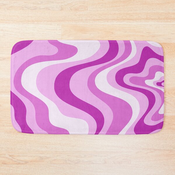 Item preview, Liquid Swirl Retro Abstract in purple tones, Cream, and White designed and sold by Differenceee.