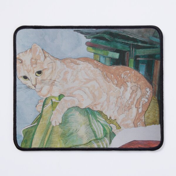 Item preview, 'Dusty in A Green Study'  designed and sold by RyanQuinnArt.