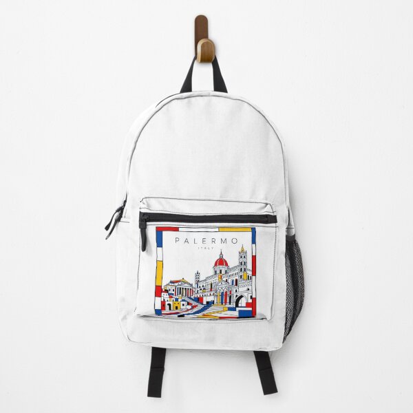 Item preview, Palermo Mondrian style poster 3D designed and sold by CMYKStudio.