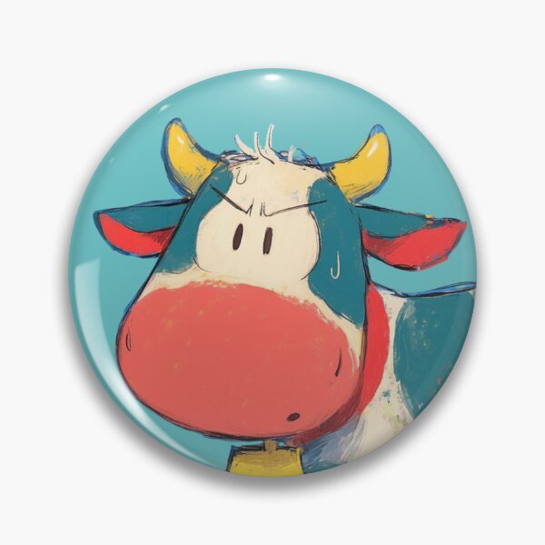 Item preview, angry cow designed and sold by F.A.M.S.