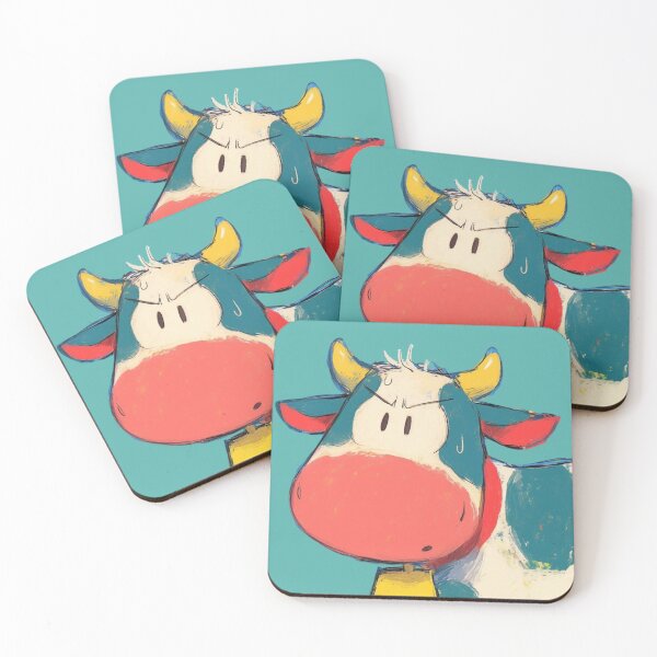Item preview, angry cow designed and sold by F.A.M.S.