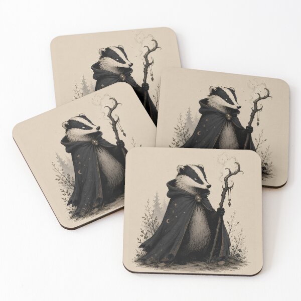 Item preview, The Arcane Badger designed and sold by FloreDreamStudio.