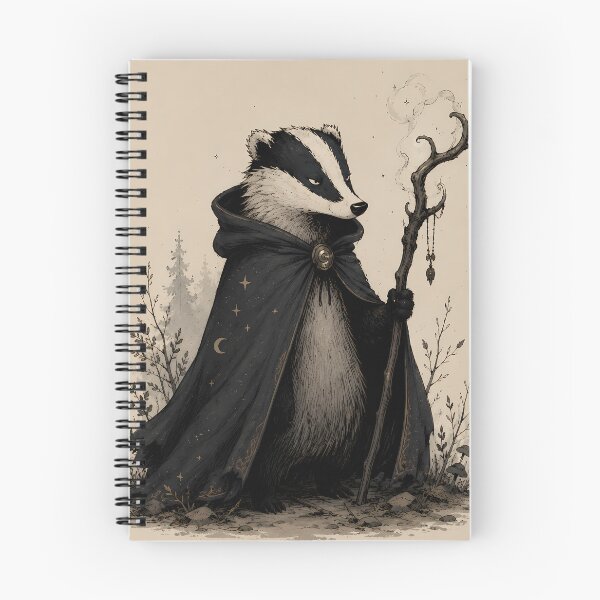Item preview, The Arcane Badger designed and sold by FloreDreamStudio.