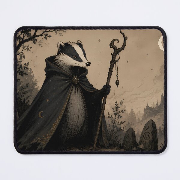 Item preview, The Arcane Badger designed and sold by FloreDreamStudio.