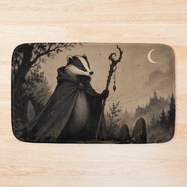 Item preview, The Arcane Badger designed and sold by FloreDreamStudio.