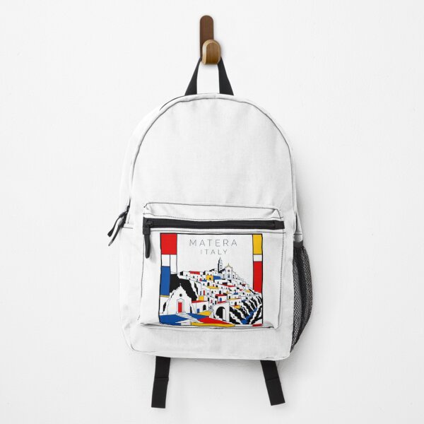 Item preview, Matera Mondrian style poster 3D designed and sold by CMYKStudio.