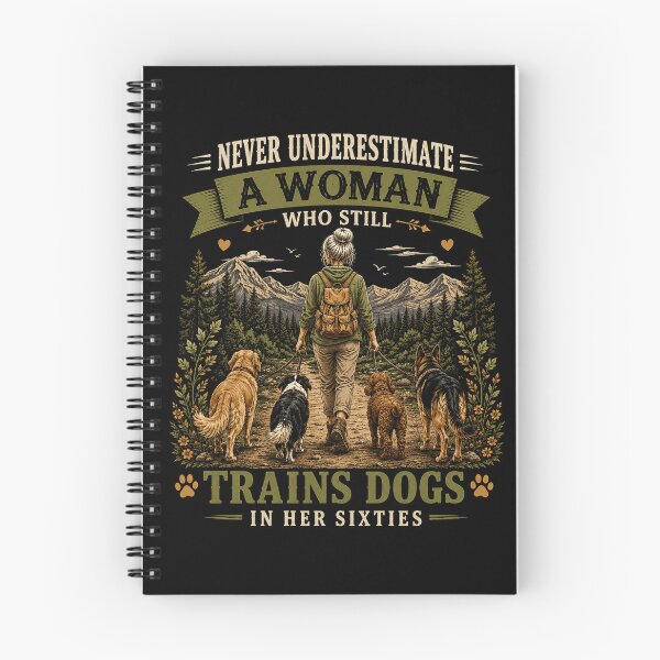 Item preview, Never Underestimate a Woman Who Still Trains Dogs in Her Sixties Funny Dog Traine designed and sold by 76Valeria.