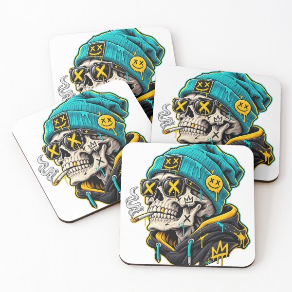 Item preview, Rebel Skull Street Art designed and sold by VYBORA Studio.