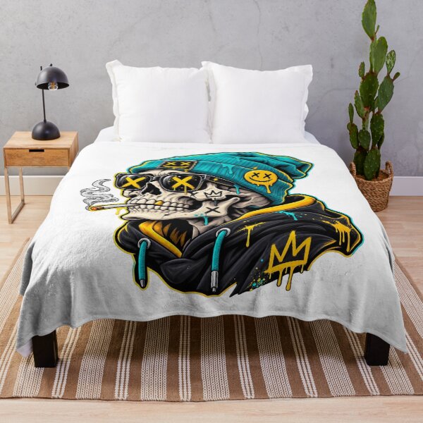 Item preview, Rebel Skull Street Art designed and sold by VYBORA Studio.