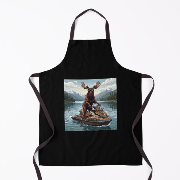 Item preview, Moose On Sea Doo designed and sold by VelvetRoom.