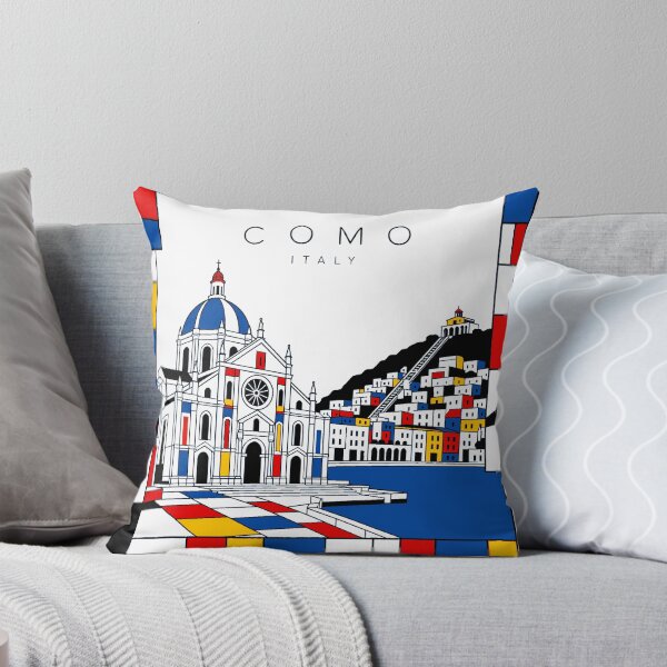 Item preview, Como Mondrian style poster 3D designed and sold by CMYKStudio.