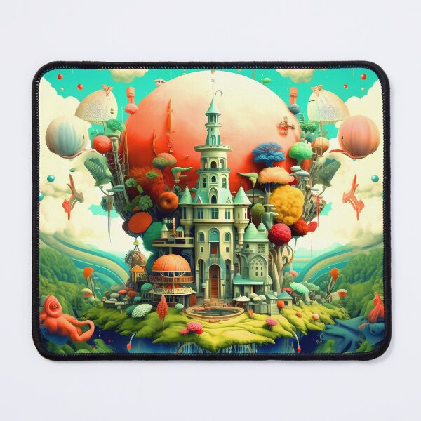 Item preview, Imaginary Fantasy Castle In Magical Dreamlike Surreal World designed and sold by DEC02.