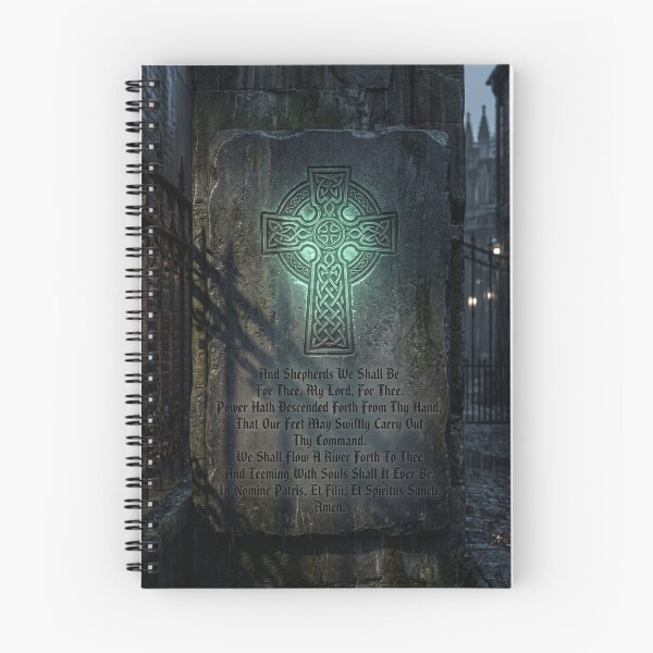 Item preview, The Shepherd’s Vow - Gothic Family Prayer designed and sold by EnigmaticGoth.