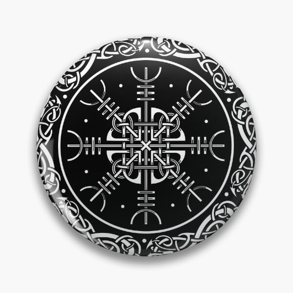 Item preview, Aegishjalmr The Helm of Awe Norse Viking Staves Design designed and sold by Roadkill Creations.