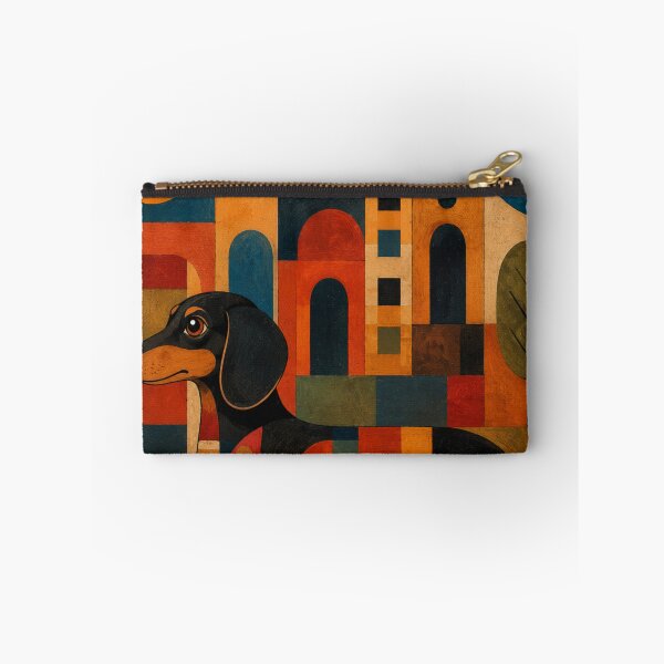 Item preview, Colorful Dachshund Folk Art  designed and sold by Petsthetic.
