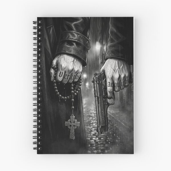 Item preview, Veritas and Aequitas - Shadow of the Saints designed and sold by EnigmaticGoth.