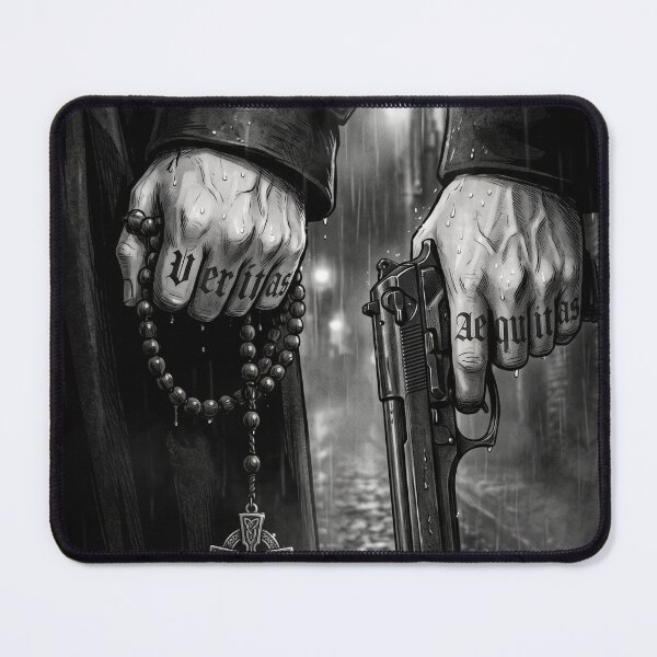 Item preview, Veritas and Aequitas - Shadow of the Saints designed and sold by EnigmaticGoth.