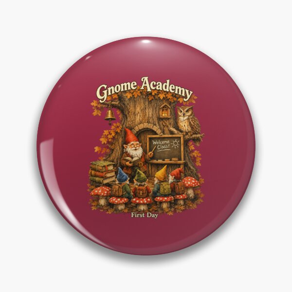 Item preview, Gnome Academy First Day Vintage School Design designed and sold by Alpine-Ink.