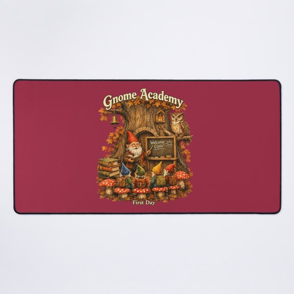 Item preview, Gnome Academy First Day Vintage School Design designed and sold by Alpine-Ink.
