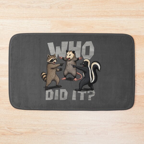Item preview, Who did it? - Pointing Trash Pandas Meme designed and sold by StellarBees.