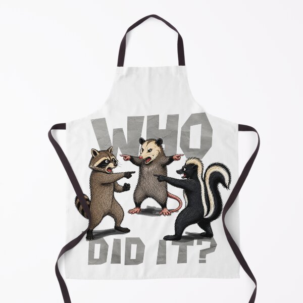 Item preview, Who did it? - Pointing Trash Pandas Meme designed and sold by StellarBees.