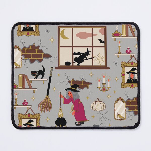 Item preview, Spooky Halloween Witch Houses Interior designed and sold by VintageStyle.