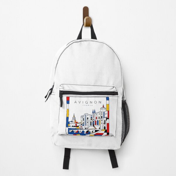 Item preview, Avignon Mondrian style poster 3D designed and sold by CMYKStudio.