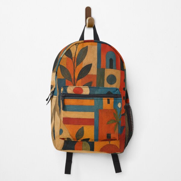 Item preview, Colorful Saluki Folk Art designed and sold by Petsthetic.